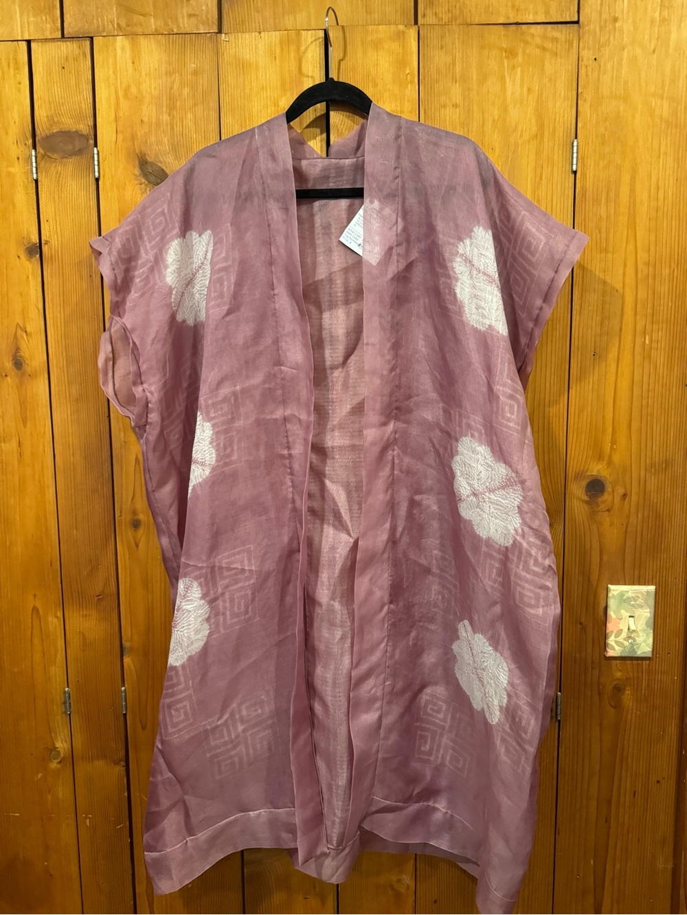Pink Decorative Kimono Marie Plakos NWT
